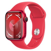 百亿补贴：Apple 苹果 Watch Series 9 S9智能手表GPS+蜂窝款45mm铝金属运动表带
