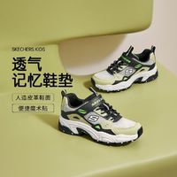 百亿补贴：SKECHERS 斯凯奇 老爹鞋男童中大童鞋熊猫鞋舒适网面儿童低帮运动鞋406115L