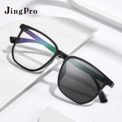 JingPro 鏡邦 1.56極速感光變色鏡片+時尚男女TR鏡框多款可選