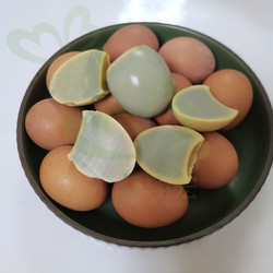 盘中玉 岫岩实蛋手摇蛋食蛋烧烤串石蛋青蛋变鸡蛋浑蛋食用 2枚试用(+烧烤料5克)