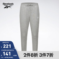 Reebok 锐步 官方男子PANTS经典系带束脚LOGO百搭休闲长裤GR8492 GR8492 A/L