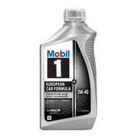 Mobil 美孚 1号系列 0W-40 SN级 全合成机油 946ml 美版