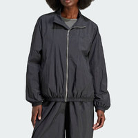 adidas 阿迪达斯 三叶草外套女装2024春秋款训练运动服立领防风休闲夹克 IT6726 XS