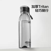 LOCK&LOCK 运动水杯女学生便携水杯tritan水杯直饮杯夏季户外随行杯子