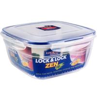 LOCK&LOCK 正方形微波炉饭盒塑料餐盒密封便当冰箱收纳盒保鲜盒