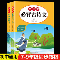 初中生古诗文132篇 详解版人教版文言文全解阅读训Q