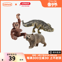 Schleich 思乐 野生动物仿真模型儿童玩具小熊猫鳄鱼猩猩考拉正版