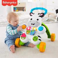 Fisher-Price 助步车学步车儿摇摇手推车婴儿玩具可坐防侧翻0-3岁