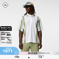 金林德伯格（J.Lindeberg）春夏GOLF男士运动时尚短袖polo衫52423Z025 K8N橄榄绿 170/92A/S