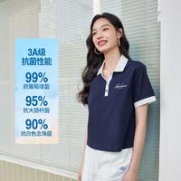 SKECHERS 斯凯奇 24短袖衫女款翻领女式polo衫夏季