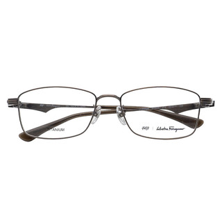 FOUR NINES999.9菲拉格慕联名眼镜框男款方框近视眼镜架SF9006 212 55mm 212铜色
