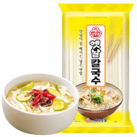 OTTOGI 不倒翁 韩国原装进口 不倒翁挂面（粗面） 900g 爽口麻辣拌面油泼面烩面宽面速食 单袋