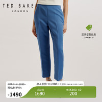 Ted Baker【质感静奢】TED BAKER2024春夏女士纯色通勤直筒西裤274297A 蓝色 3