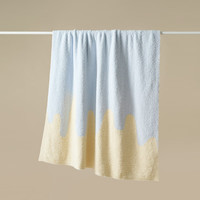 拉芙菲尔软软奶盖毯 海盐蓝 90CM*130CM