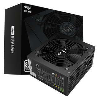 aigo 爱国者 额定700W 黑暗骑士700DH 黑色 白牌直出 电脑主机电源（80PLUS/压纹线/大单路）GP700