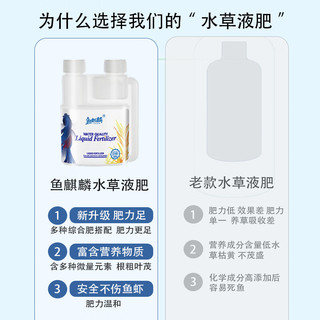 鱼麒麟水草液肥营养液鱼缸养护草缸水草肥料基肥造景除藻去苔 【小缸套餐】菌+净水+水稳+除藻