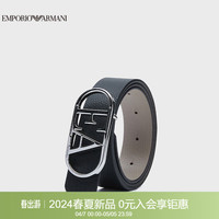 阿玛尼EMPORIO ARMANI24春季EA女士镂空字母时尚扳扣腰带 70