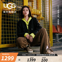 UGG 春季男女同款时尚舒适平底圆头系带运动鞋休闲鞋 SAN | 沙色 34.5