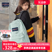 JANSPORT 杰斯伯 旗舰店青漾荧光绿薄荷曼波风男女学生双肩书包通勤电脑包