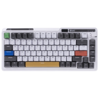 京东百亿补贴：KZZI 珂芝 K75 性能版 三模无线机械键盘 82键 游戏机 相遇轴 RGB