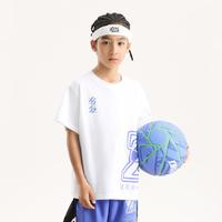 限尺码：ANTA 安踏 儿童短T男童短袖T恤夏季中大童篮球运动上衣