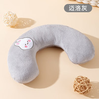 嬉皮狗(hipidog)狗垫子小枕头睡觉宠物狗狗猫咪枕头四季通用卡通绣花猫咪用品 迈洛灰 均码