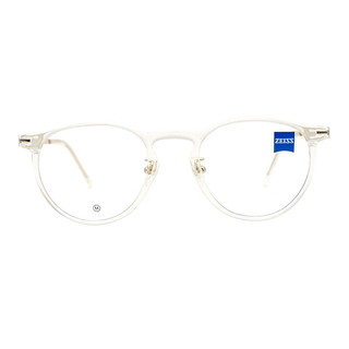 蔡司（ZEISS）光学镜架全框钛ZS23714LB749 M男女款配镜眼镜框配蔡司防蓝光1.6