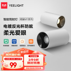 Yeelight 易来 LED明装智能筒灯 免开孔桶灯蓝牙智能语音控制吊顶孔灯