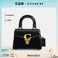 COACH 蔻驰 女士经典标志皮革SAMMY 12号迷你顶部手柄手袋