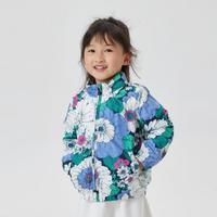 Gap 盖璞 女幼童秋季花卉印花防风外套559174儿童装户外夹克