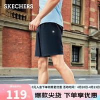 SKECHERS 斯凯奇 男子速干科技凉感短裤轻盈舒适休闲运动P224M109