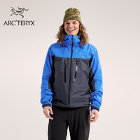 ARC'TERYX 始祖鸟 ARC’TERYX始祖鸟 ALPHA JACKET GORE-TEX PRO 防水 男子 冲锋衣 蓝黑色/浅群青蓝