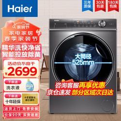 Haier 海尔 精华洗系列 XQG100-BD14326L 洗烘一体机 10kg