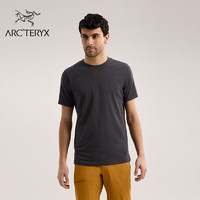 ARC'TERYX 始祖鸟 ARC’TERYX始祖鸟 CAPTIVE T-SHIRT  透气 男子 棉质短袖T恤 Black/黑色 S