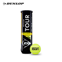 DUNLOP 邓禄普 训练比赛球网球加亮球TOUR BRILLIANC 4粒装601327