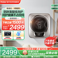 Haier 海尔 壁挂洗衣机小型迷你家用全自动婴儿内衣裤滚筒798