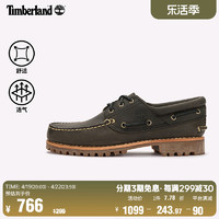 Timberland 官方男鞋春夏三眼船鞋休闲手工缝制|A62GH