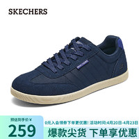 SKECHERS 斯凯奇 男士休闲时尚板鞋210824 海军蓝色/NVY 42