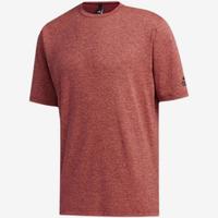唯品尖货、限尺码：adidas 阿迪达斯 男子舒适圆领透气运动休闲短袖T恤