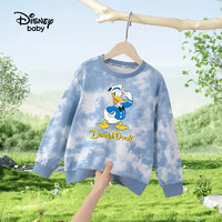 Disney baby 迪士尼童装男女童卫衣儿童打底衫中小童春季衣服 蓝色 140