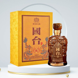 guotai国台龙酒53酱香型白酒500ml1瓶单瓶装