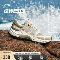 LI-NING 李宁 逸界lite RT丨户外徒步鞋男子2024简约休闲网面运动鞋AHTU003