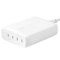 belkin 贝尔金 氮化镓200W充电器 PD3.1快充 4口Type-C充电头 28V/5A Macbook充电 WCH015