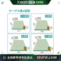 ELECOM 宜丽客 CAT6LAN网线 2m 防止安全扣折断装置 平式 蓝