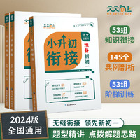 2024版 预备新初一天天向上小升初衔接六七年级语文数学英语阅读方法技巧初中语数英基础知识盘点语数英自测练习题小学升初中教辅