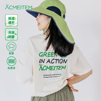 Acme item ACMEITEM爱棵米 户外情侣循环速干T恤轻量透气印花短袖上衣男女