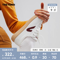 Tretorn 帆布鞋男女Nylite板鞋轻便情侣款复古白鞋