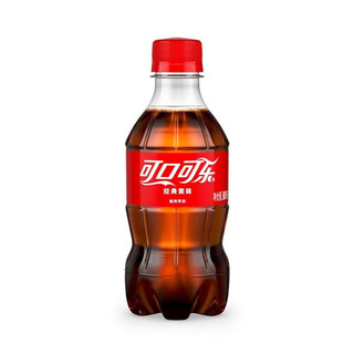 PLUS 可口可乐 饮料 可乐雪碧芬达碳酸饮料经典口味便携装 300ml*6瓶装