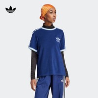 adidas 阿迪达斯 宽松运动上衣圆领短袖T恤女装夏季新款adidas阿迪达斯官方三叶草