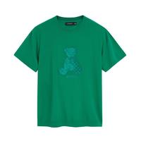 PEACEBIRD 太平鸟 男装夏季潮流短袖上衣套头修身青年男式T恤
